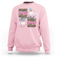 Floral Mama Goose Sweatshirt Coquette Vintage Aesthetic Geese Mom Mothers Day