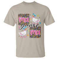 Floral Mama Goose T Shirt Coquette Vintage Aesthetic Geese Mom Mothers Day