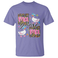 Floral Mama Goose T Shirt Coquette Vintage Aesthetic Geese Mom Mothers Day