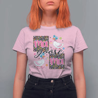 Floral Mama Goose T Shirt For Women Coquette Vintage Aesthetic Geese Mom Mothers Day