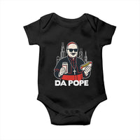 Funny Da Pope Chicago Hot Dog Baby Onesie 267th Pope Leo XIV