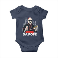 Funny Da Pope Chicago Hot Dog Baby Onesie 267th Pope Leo XIV