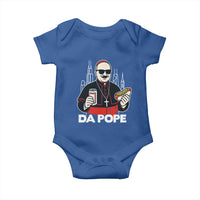 Funny Da Pope Chicago Hot Dog Baby Onesie 267th Pope Leo XIV