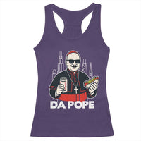 Funny Da Pope Chicago Hot Dog Racerback Tank Top 267th Pope Leo XIV