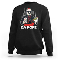 Funny Da Pope Chicago Hot Dog Sweatshirt 267th Pope Leo XIV