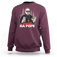 Funny Da Pope Chicago Hot Dog Sweatshirt 267th Pope Leo XIV
