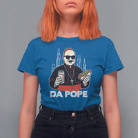 Funny Da Pope Chicago Hot Dog T Shirt For Women 267th Pope Leo XIV