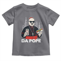 Funny Da Pope Chicago Hot Dog Toddler T Shirt 267th Pope Leo XIV