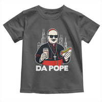 Funny Da Pope Chicago Hot Dog Toddler T Shirt 267th Pope Leo XIV