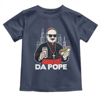 Funny Da Pope Chicago Hot Dog Toddler T Shirt 267th Pope Leo XIV