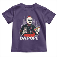 Funny Da Pope Chicago Hot Dog Toddler T Shirt 267th Pope Leo XIV