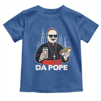 Funny Da Pope Chicago Hot Dog Toddler T Shirt 267th Pope Leo XIV