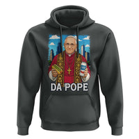 Funny Da Pope Leo XIV Hoodie 267th Pope Chicago Hot Dog and Beer