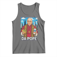 Funny Da Pope Leo XIV Tank Top 267th Pope Chicago Hot Dog and Beer