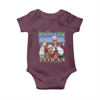 267th Pope Leo XIV Baby Onesie From The Windy City To The Vatican US Chicago Pride