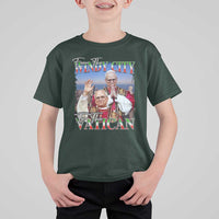 267th Pope Leo XIV T Shirt For Kid From The Windy City To The Vatican US Chicago Pride