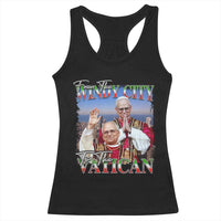 267th Pope Leo XIV Racerback Tank Top From The Windy City To The Vatican US Chicago Pride