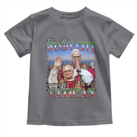 267th Pope Leo XIV Toddler T Shirt From The Windy City To The Vatican US Chicago Pride