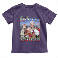 267th Pope Leo XIV Toddler T Shirt From The Windy City To The Vatican US Chicago Pride