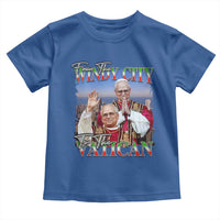 267th Pope Leo XIV Toddler T Shirt From The Windy City To The Vatican US Chicago Pride