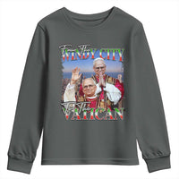 267th Pope Leo XIV Youth Sweatshirt From The Windy City To The Vatican US Chicago Pride