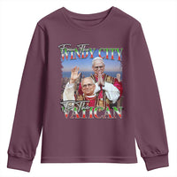 267th Pope Leo XIV Youth Sweatshirt From The Windy City To The Vatican US Chicago Pride