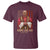 Vintage Pope Leo XIV T Shirt 267th Pope American Flag