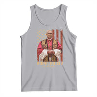 Vintage Pope Leo XIV Tank Top 267th Pope American Flag