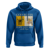 God Bless Pope Leo XIV Hoodie 267th Pope Vatican Flag