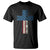 267th Pope Leo XIV T Shirt Nos Multi In Illo Uno Unum American Cross