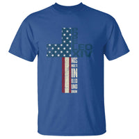 267th Pope Leo XIV T Shirt Nos Multi In Illo Uno Unum American Cross