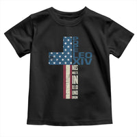 267th Pope Leo XIV Toddler T Shirt Nos Multi In Illo Uno Unum American Cross