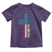 267th Pope Leo XIV Toddler T Shirt Nos Multi In Illo Uno Unum American Cross