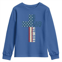 267th Pope Leo XIV Youth Sweatshirt Nos Multi In Illo Uno Unum American Cross