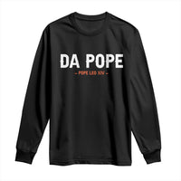 Da Pope Leo XIV Long Sleeve Shirt 267th Pope Catholic Chicago Pride