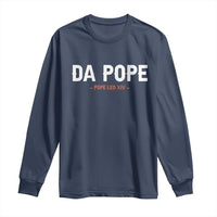 Da Pope Leo XIV Long Sleeve Shirt 267th Pope Catholic Chicago Pride