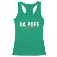 Da Pope Leo XIV Racerback Tank Top 267th Pope Catholic Chicago Pride