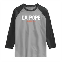 Da Pope Leo XIV Raglan Shirt 267th Pope Catholic Chicago Pride