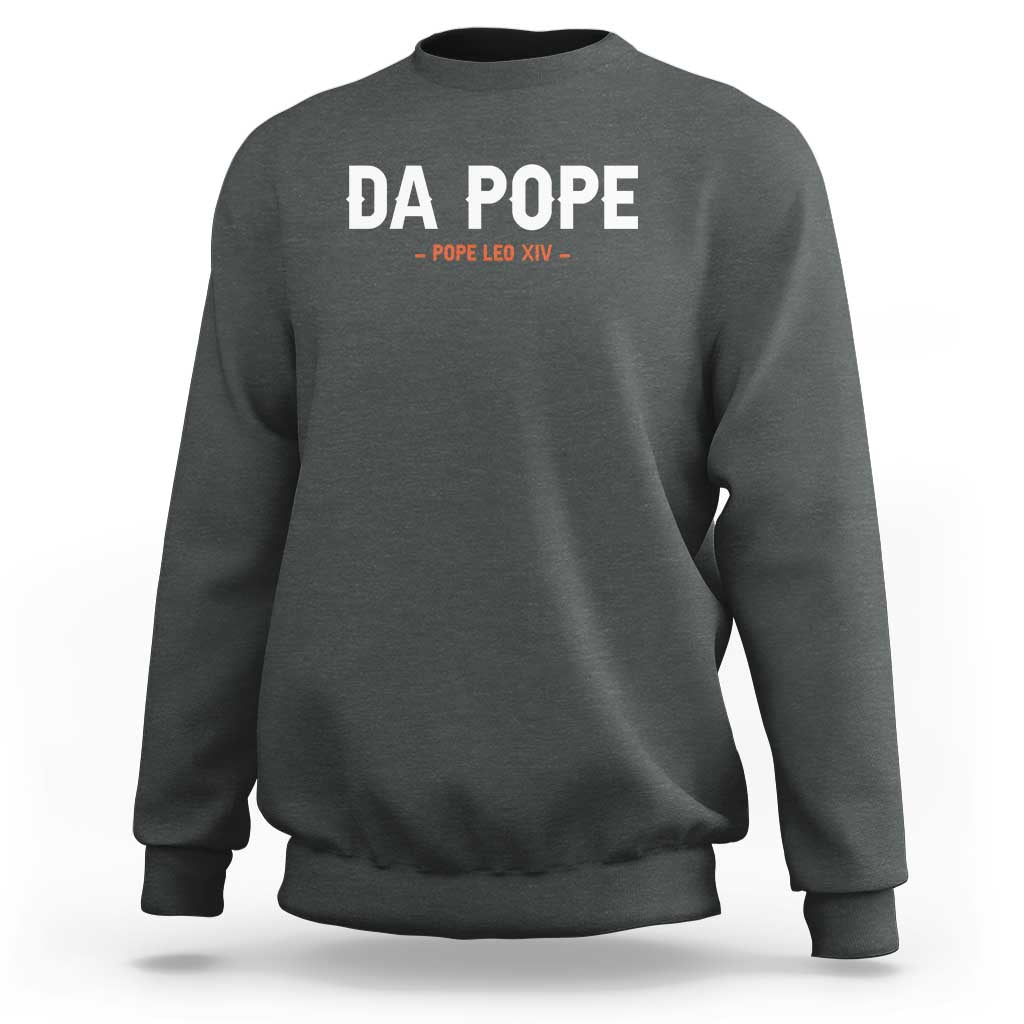 Da Pope Leo XIV Sweatshirt 267th Pope Catholic Chicago Pride