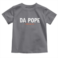 Da Pope Leo XIV Toddler T Shirt 267th Pope Catholic Chicago Pride