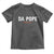 Da Pope Leo XIV Toddler T Shirt 267th Pope Catholic Chicago Pride