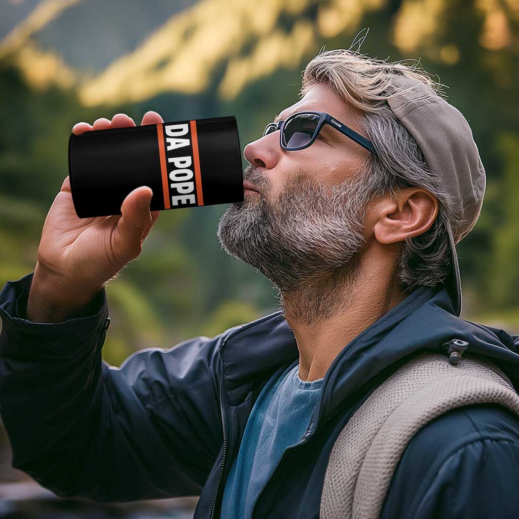 Da Pope Leo XIV 4 in 1 Can Cooler Tumbler Cardinal Robert Francis Prevost 267th Pope