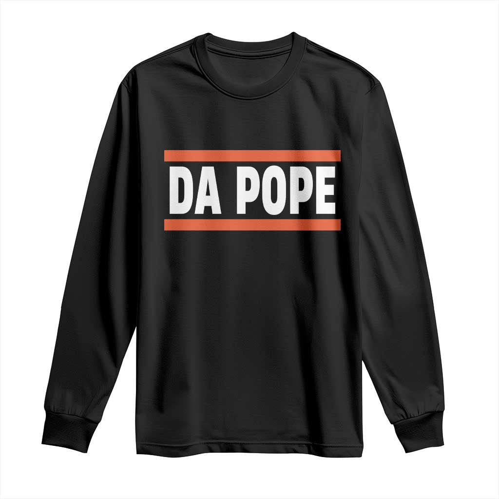 Da Pope Leo XIV Long Sleeve Shirt Cardinal Robert Francis Prevost 267th Pope