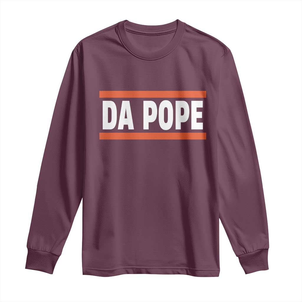 Da Pope Leo XIV Long Sleeve Shirt Cardinal Robert Francis Prevost 267th Pope