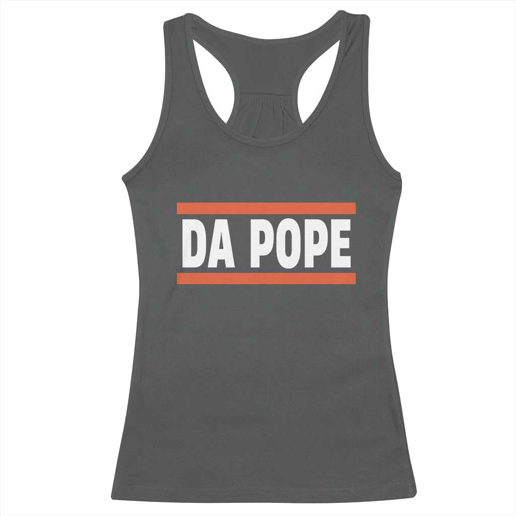 Da Pope Leo XIV Racerback Tank Top Cardinal Robert Francis Prevost 267th Pope