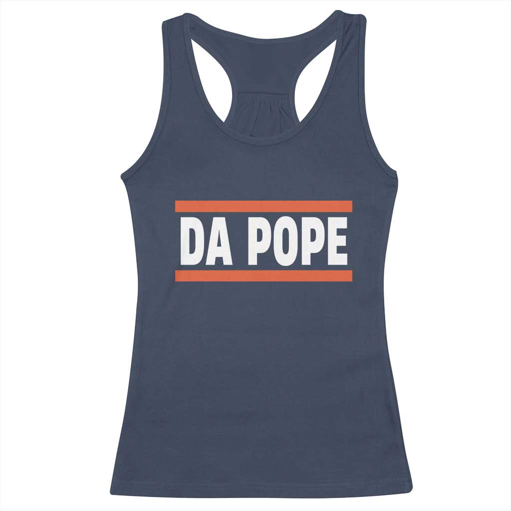 Da Pope Leo XIV Racerback Tank Top Cardinal Robert Francis Prevost 267th Pope