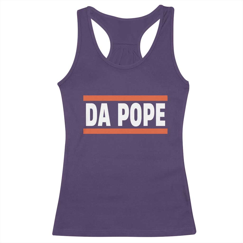 Da Pope Leo XIV Racerback Tank Top Cardinal Robert Francis Prevost 267th Pope