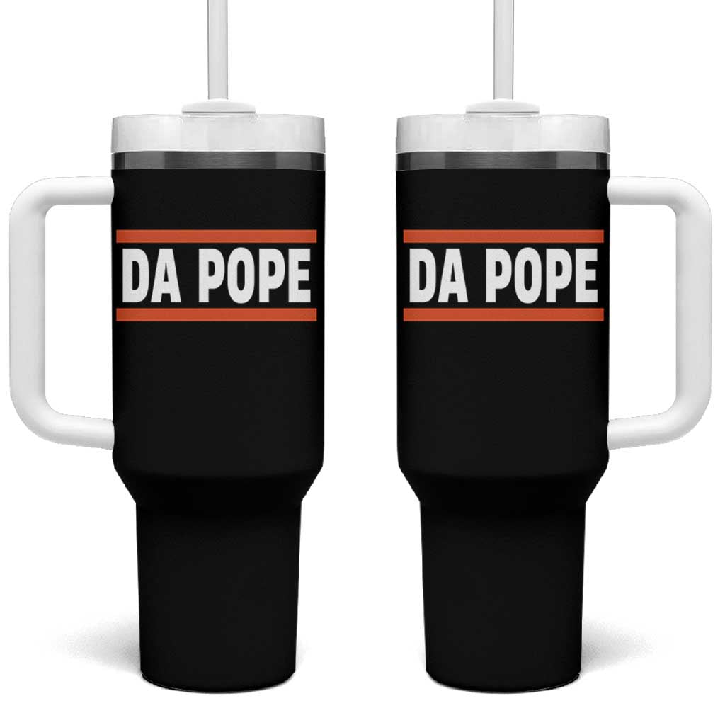 Da Pope Leo XIV Tumbler With Handle Cardinal Robert Francis Prevost 267th Pope