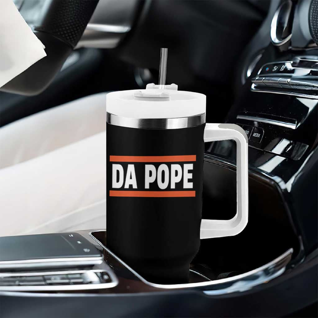 Da Pope Leo XIV Tumbler With Handle Cardinal Robert Francis Prevost 267th Pope