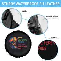 Frederick Douglass Inspirational Spare Tire Cover Learn to Read Be Forever Free Black Leader - Wonder Print Shop